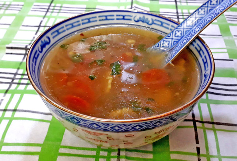 Lemon Coriander Soup