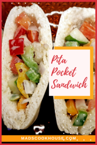 Pita Pocket Sandwiches Recipe - Mads' Cookhouse