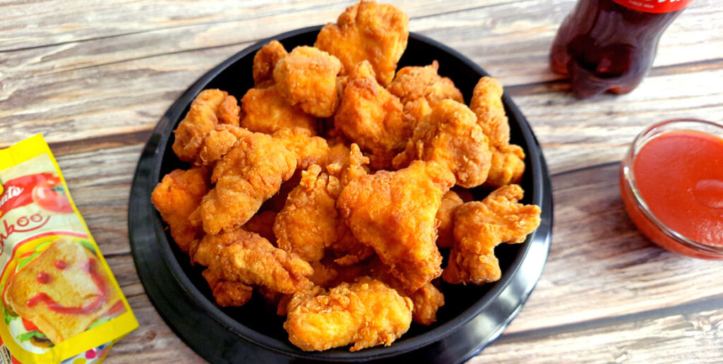 Crispy Spicy Chicken Popcorns Recipe Mads' Cookhouse