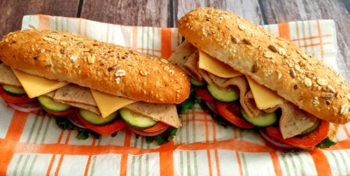 Chicken-Salami-Sandwich