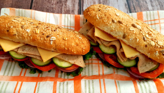 Chicken-Salami-Sandwich