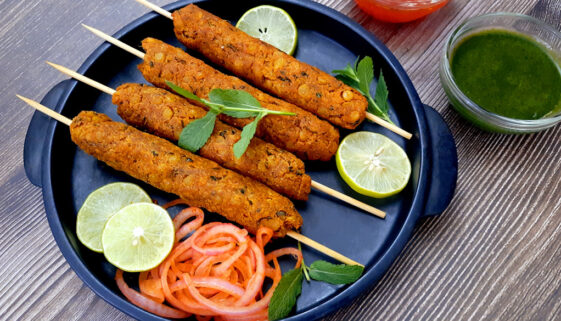 Chana-Dal-Seekh-Kebabs
