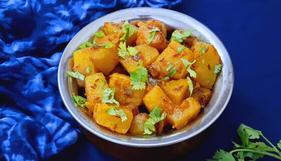 Falahari-Khatta-Meetha-Kaddu-Sweet-Spicy-Pumpkin