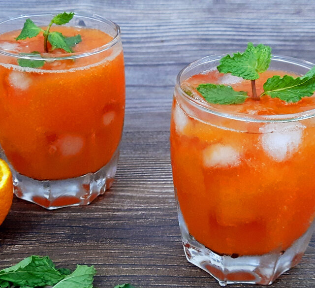 Papaya and Orange Smoothie Recipe Mads' Cookhouse