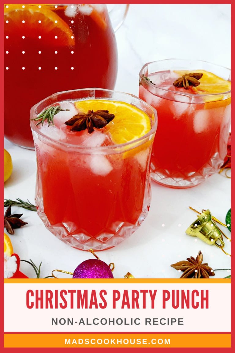 Christmas Party Punch Recipe - Mads' Cookhouse