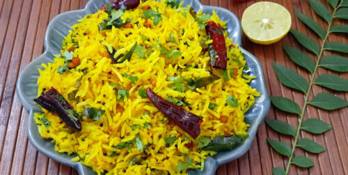 Lemon-Rice-Chitranna-Nimmakaya-Pulihora