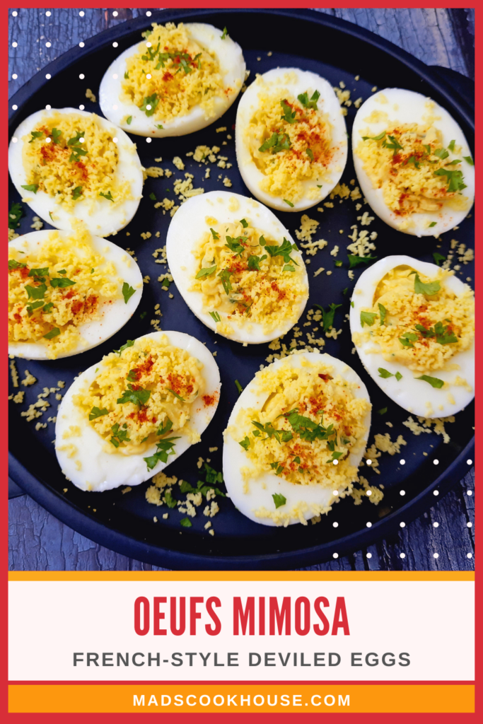 Oeufs Mimosa (French-Style Deviled Eggs) Recipe
